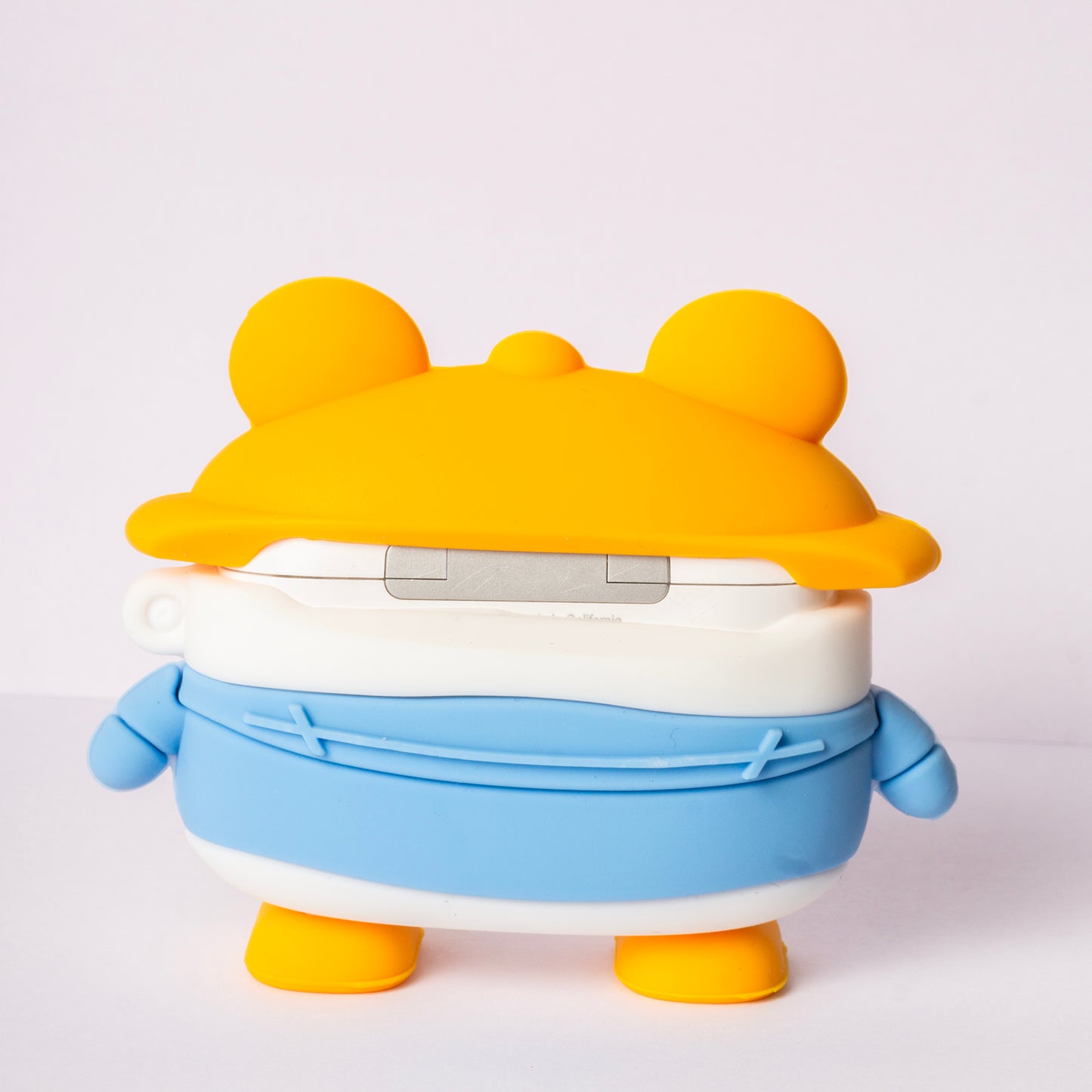 Cute Duckling Silicon Cover with 3 Caps