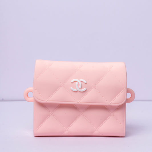 Pink Chanel Handbag Silicon Cover