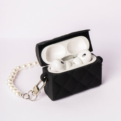 Chanel Black Handbag Silicon Cover